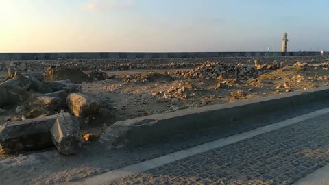 Archaeology Road In Ras El Bar