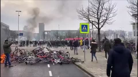 The people of Netherlands fight back against curfew