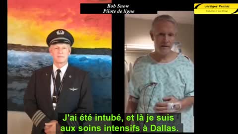 Bob Snow, pilote vacciné - arrêt cardiaque