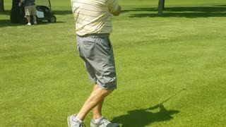 Me golfing