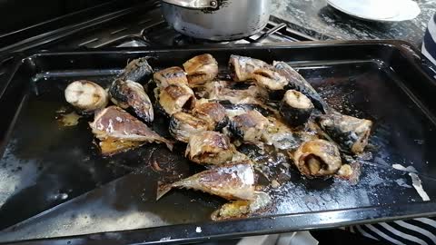 Grilled Mackerel fish