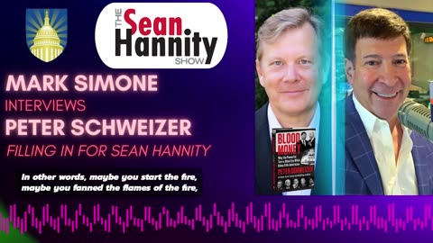 Schweizer on Sean Hannity Radio Show with Mark Simone | #BloodMoney