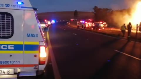 Hidcote KZN Midlands collision