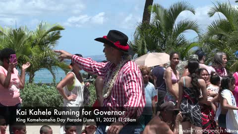Kai Kahele Heckled @ King Kamehameha Day Parade