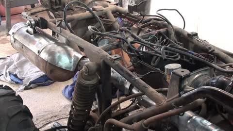 Suzuki LT F500F Vinson 500 4x4 rebuild part 5 it runs