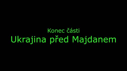 Ukrajina před Majdanem.