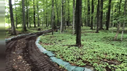 repairs to trails on ft drum