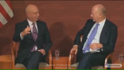 IN CASE YOU DON'T KNOW - Klaus Schwab Brags Training World Leaders