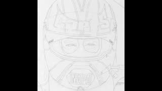 Helmet drawings by RPM Art