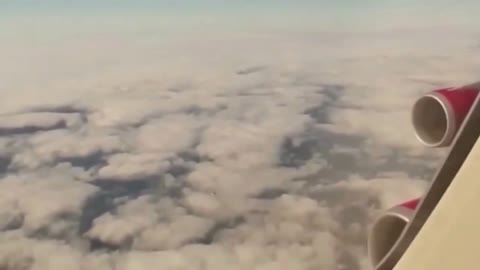 UFO caught from airplane over Liverpool, England