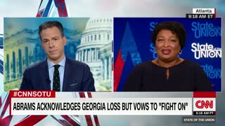 Stacey Abrams still refuses to concede defeat