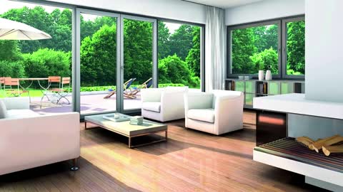 Best Design large windows Modern Design - House with panoramic windows