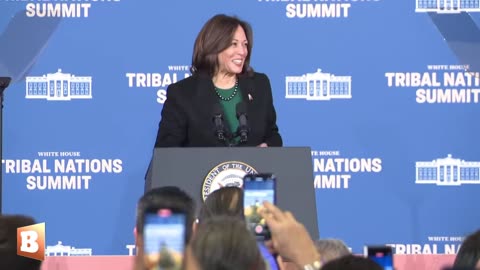 MOMENTS AGO: VP Kamala Harris Delivering Remarks at Tribal Nations Summit...