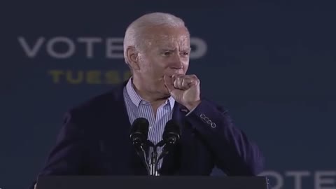 Joe Biden Coughs Repeatedly While Campaigning For Newsom: "I Apologize...For Coughing"