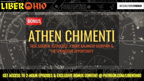 Athen Chimenti || Sidereal Astrology & The Springtime Opportunity (Bonus Teaser)