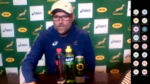 Springboks coach Jacques Nienaber on Wales Test series