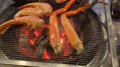 Shrimps and crabs