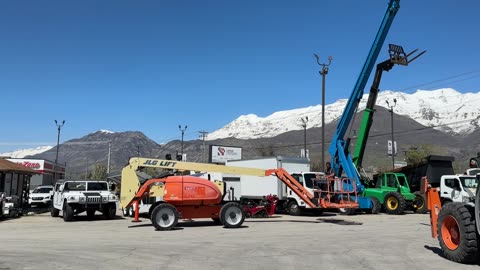 Aerial Boom Lift 2012 JLG 600AJ 60' Platform 4x4 Diesel Manlift Telescopic