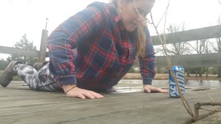 Redneck Yoga with Lauren- Planking