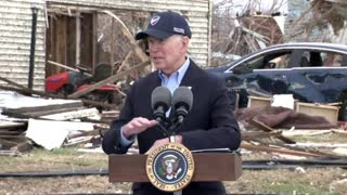 Biden: Federal government will pay "100 percent" of tornado recovery costs