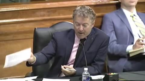 Rand Paul SAVAGELY DESTROYS Fauci On Funding Wuhan Lab