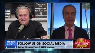 Nigel Farage On His One On One Exclusive With President Trump