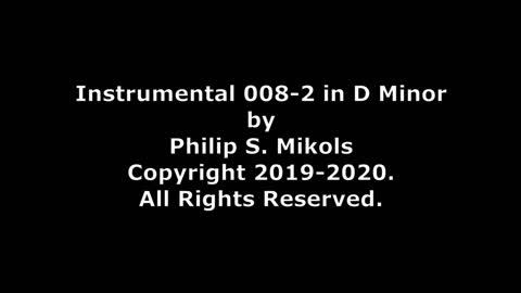 Instrumental 008-2 in D Minor