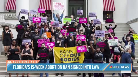 DeSantis Signs 15-Week Abortion Ban Into Law