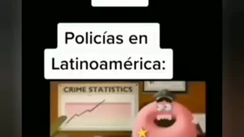 Policias en Latinoamerica XD
