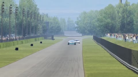 Mercedes-Benz Vision AVTR vs Bugatti Centodieci at Monza Full Course