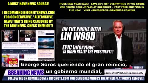 Increíble, Lin Wood se refiere a la Reserva federal y explica lo que zamna siempre ha explicado.