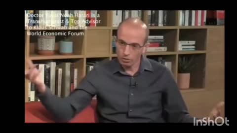 Dr. Yuval Noah Harari, Top Advisor to Klaus Schwab. HUMANS ARE 'HACKABLE ANIMALS'