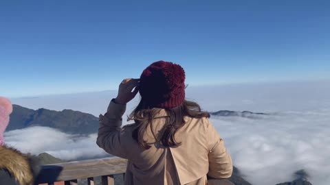 Cloud over moutain