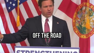 Gov. DeSantis Issues Stark Warning to Hamas Demonstrators