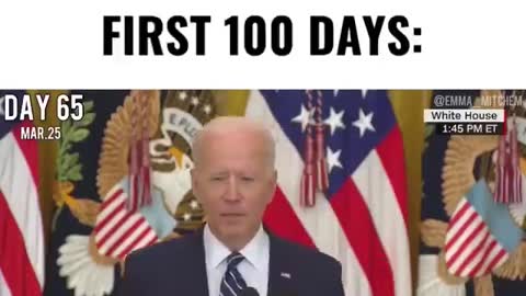 Joe Biden first 100 days