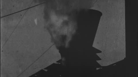 Steam Whistle, Westinghouse Works (1904 Original Black & White Film)