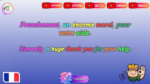 New French Sentences! \\ Week: Video: // Learn French with Tongue Bit!