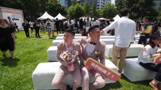 Taiwán celebra los primeros matrimonios homosexuales de toda Asia