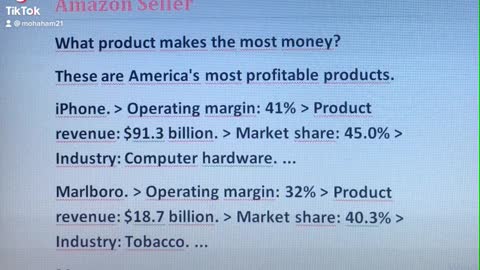 What product makes the most money?