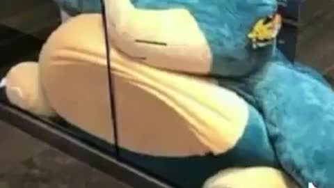 Snorlax has a dumptruck