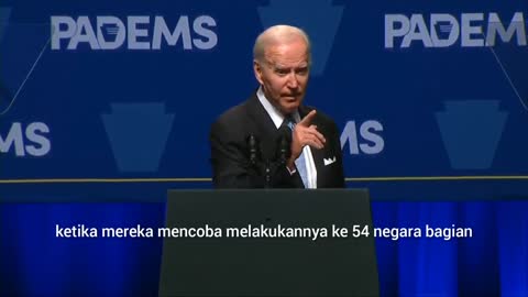 Biden Bilang AS Punya 54 Negara Bagian 🤣