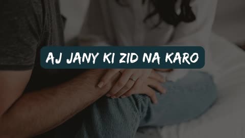 Aj Jany Ki Zid Na Kro- Arijit Singh (Audio Track)