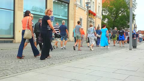 Eindrücke vom 120.Montagsspaziergang in Görlitz am 15.08.2022