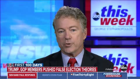 Rand Paul and George Stephanopoulos Discuss Voting