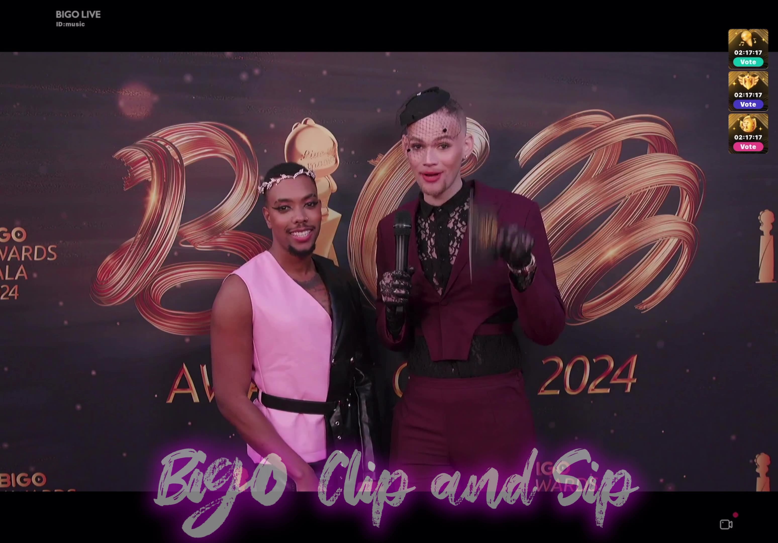 Bigo Clip and Sip Bigo Gala Awards 2024 ft God Zeus 1/16/24 bigoclipandsip