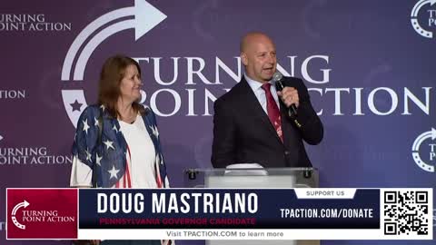 Pennsylvania Gov. candidate Doug Mastriano on illegal immigrants: "When those ghost flights show up in Pennsylvania, the Pennsylvania State Police will greet them and escort them to Joe Biden's house in Delaware."
