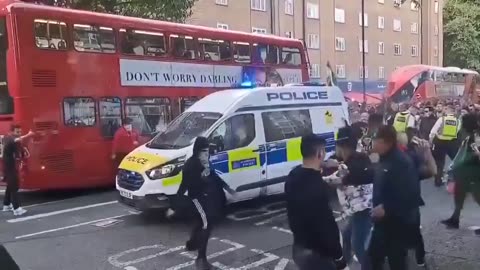 Islamist mob rule in London?
