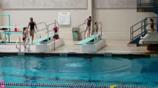 Kids Competitive Diving Meet Part 6