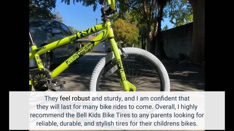 Buyer Comments: Bell Kids Bike Tires