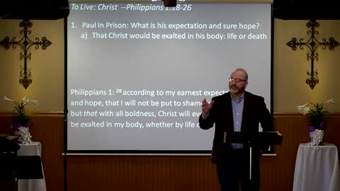 To Live is Christ | Philippians 1:18 - 26